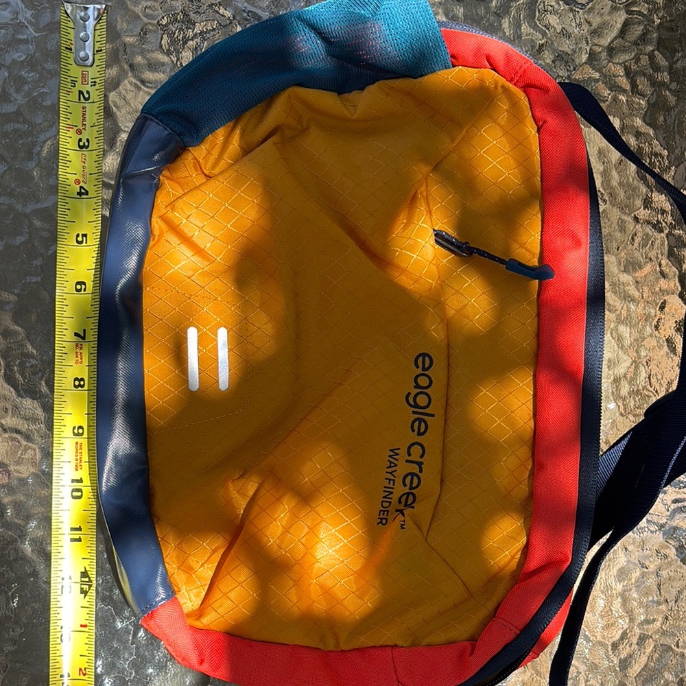 Wayfinder Men's Bag - Red and Yellow